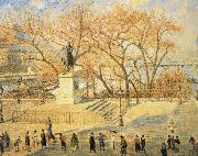 Camille Pissarro The statue of the morning sun oil painting